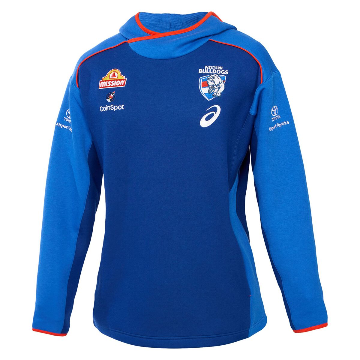 Western Bulldogs Mens 2025 Training Hoodie