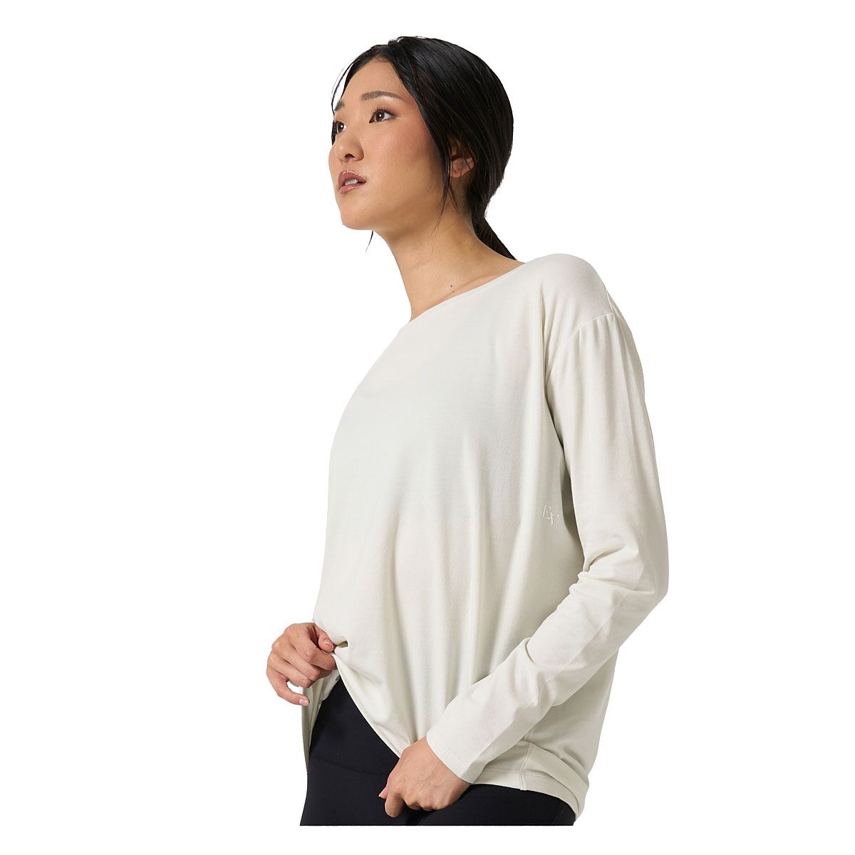 Ell/Voo Womens Juni Long Sleeve Tee