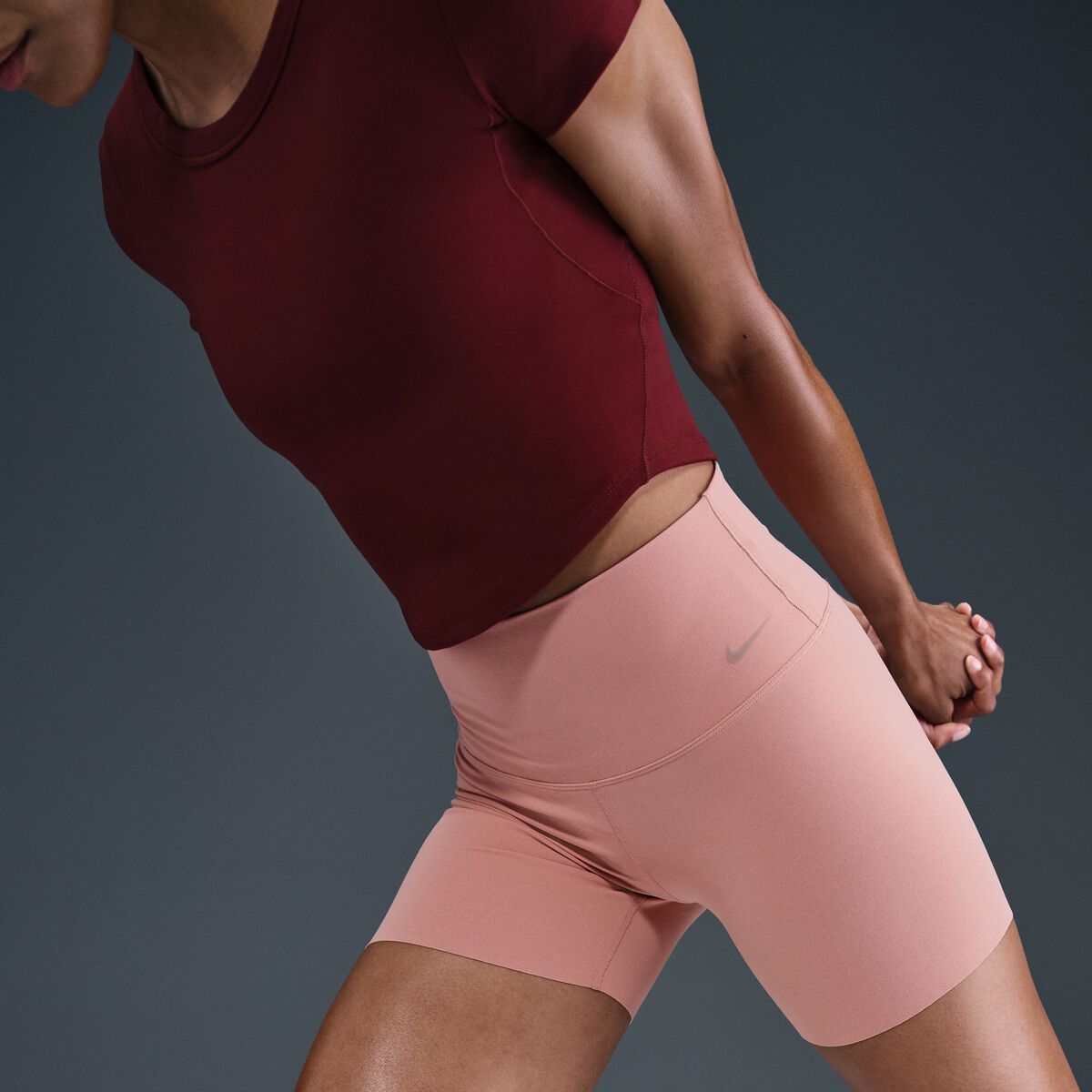 Nike Womens Zenvy Dri-FIT High Rise 5 Inch Short Tights