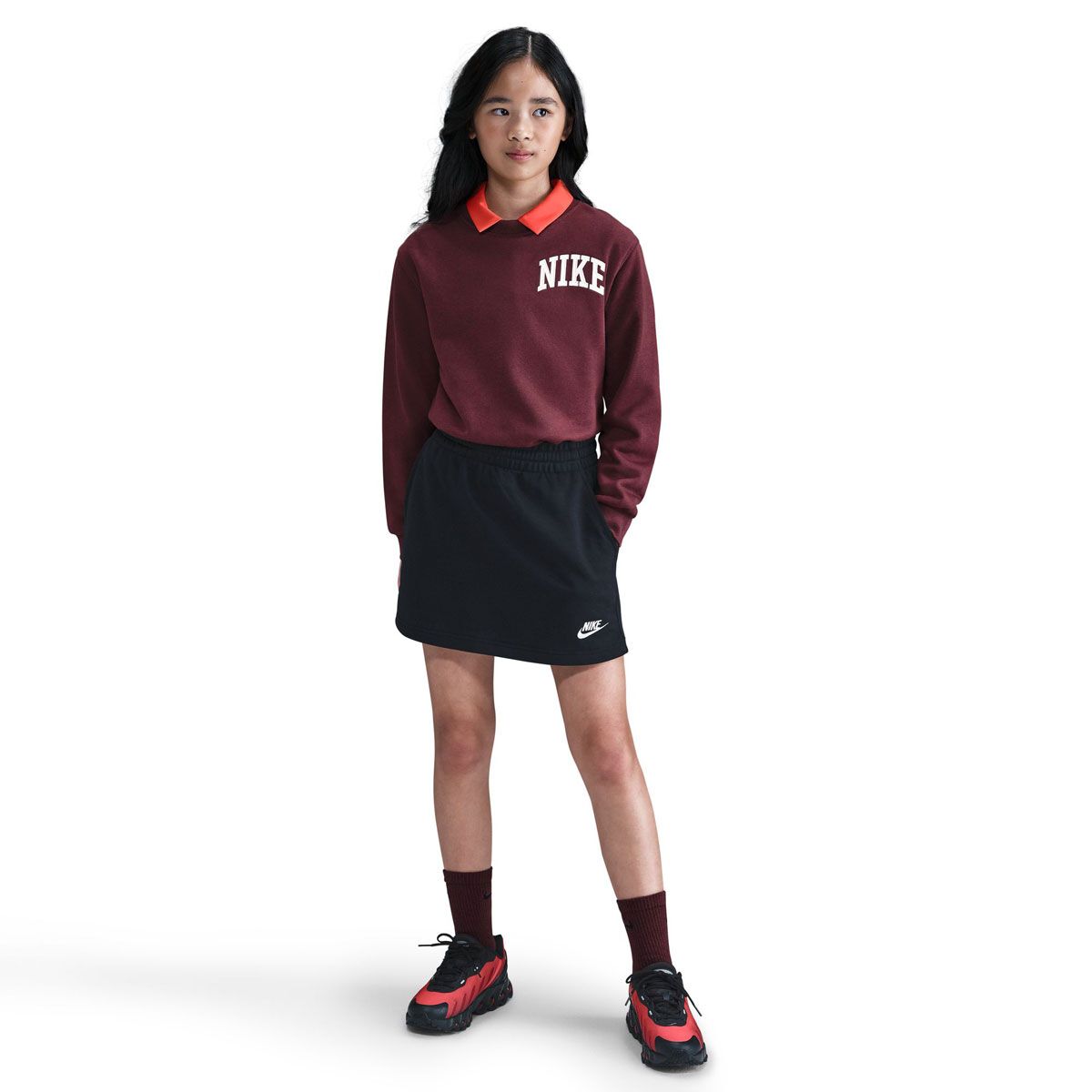 Nike Junior Sportswear Club French Terry Skirt