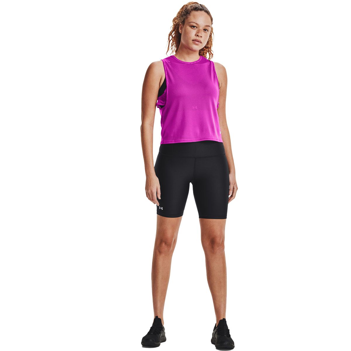 Under Armour Womens HeatGear Tech Bike Shorts
