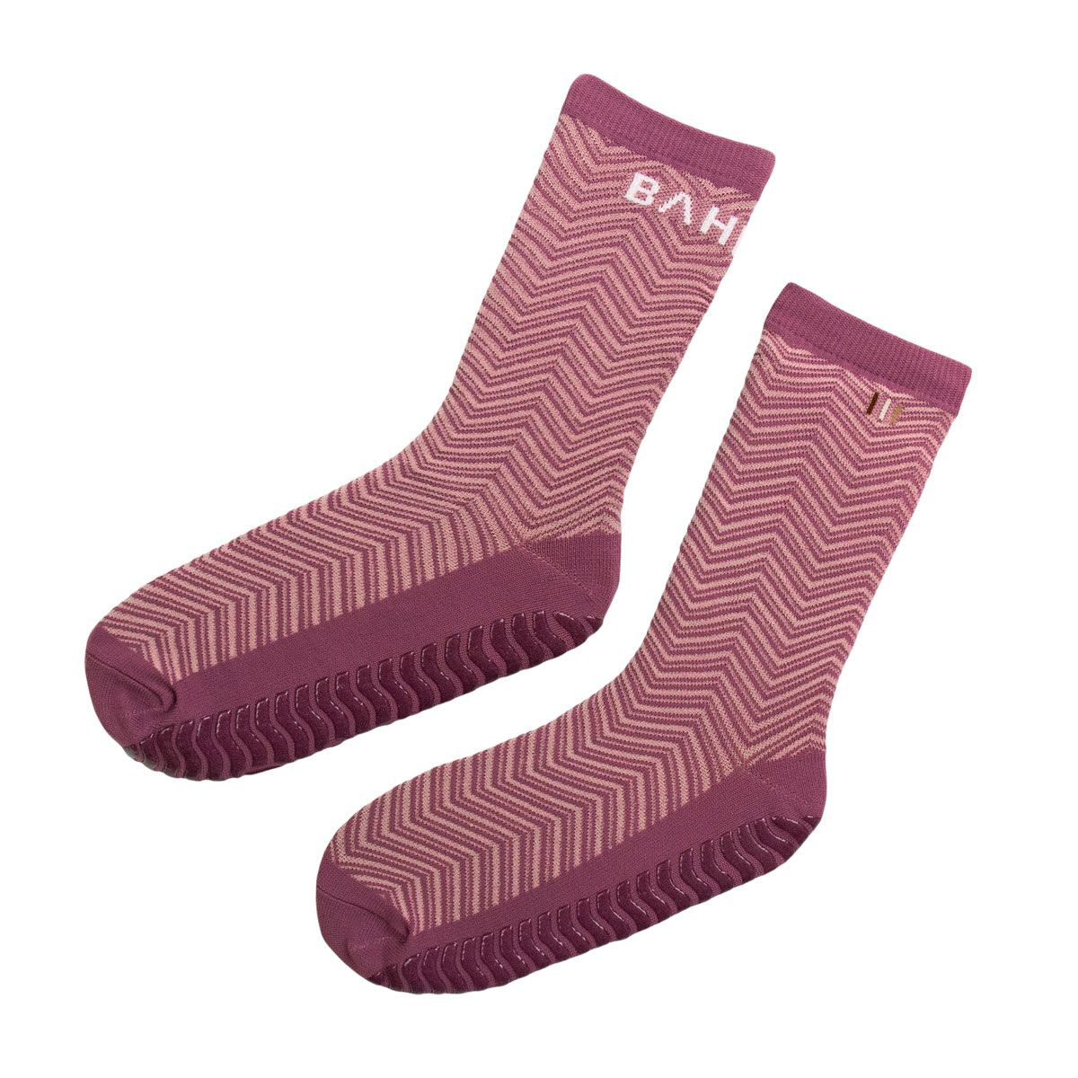 Bahe Grippy Chevron Ankle Socks