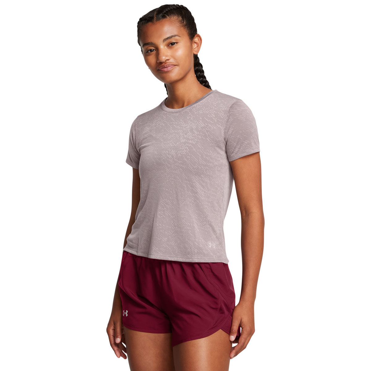 Under Armour Womens Launch Camo Running Tee