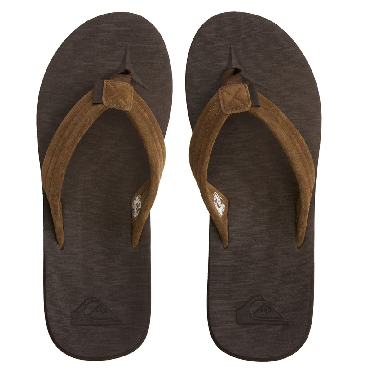 Quiksilver Carver Suede Mens Thongs
