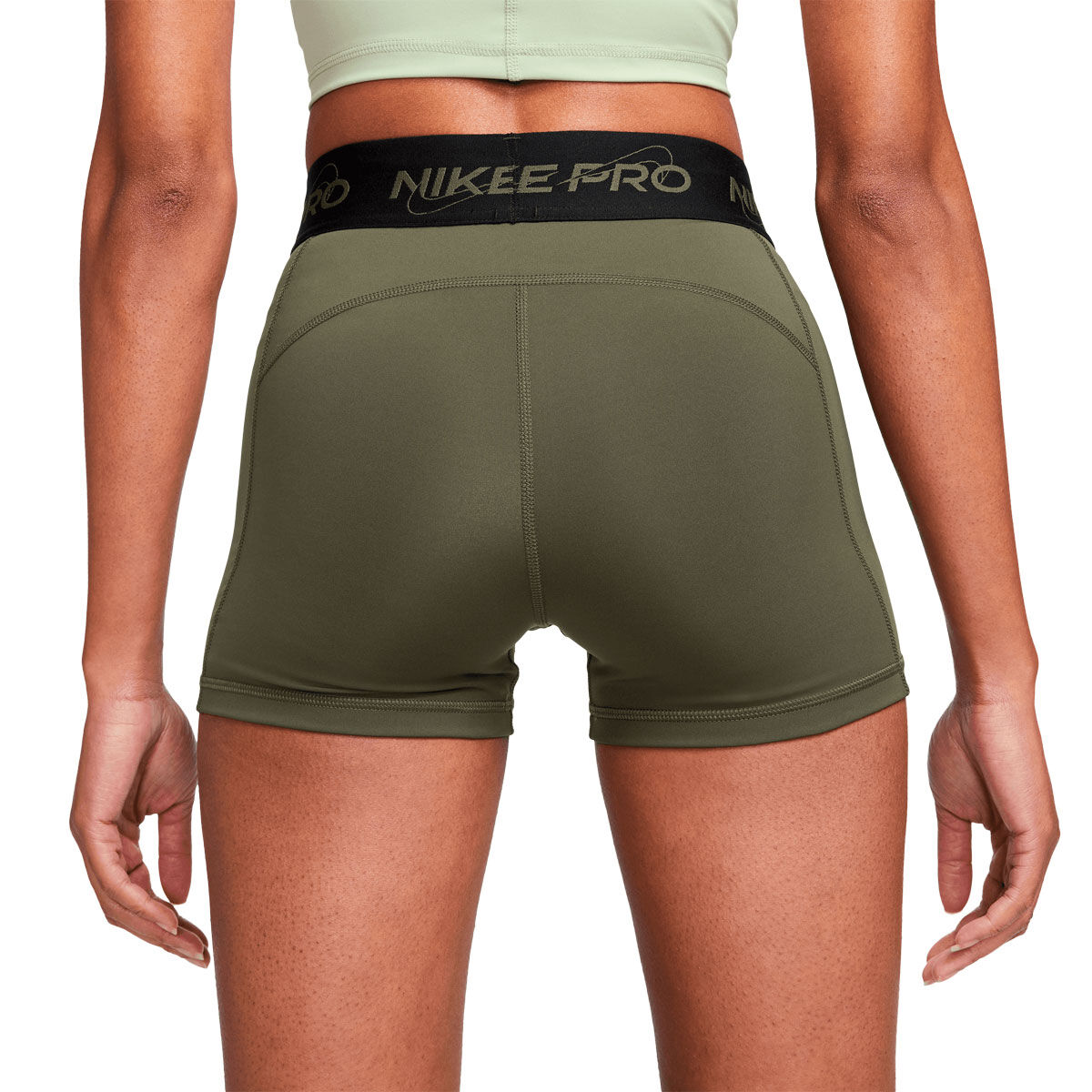 Nike Pro Womens Dri-FIT Graphic 3 Inch Short Tights