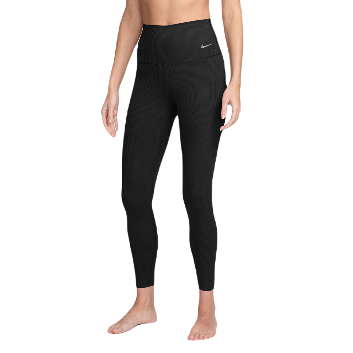 Nike Womens Zenvy Dri-FIT High Rise 7/8 Rib Tights