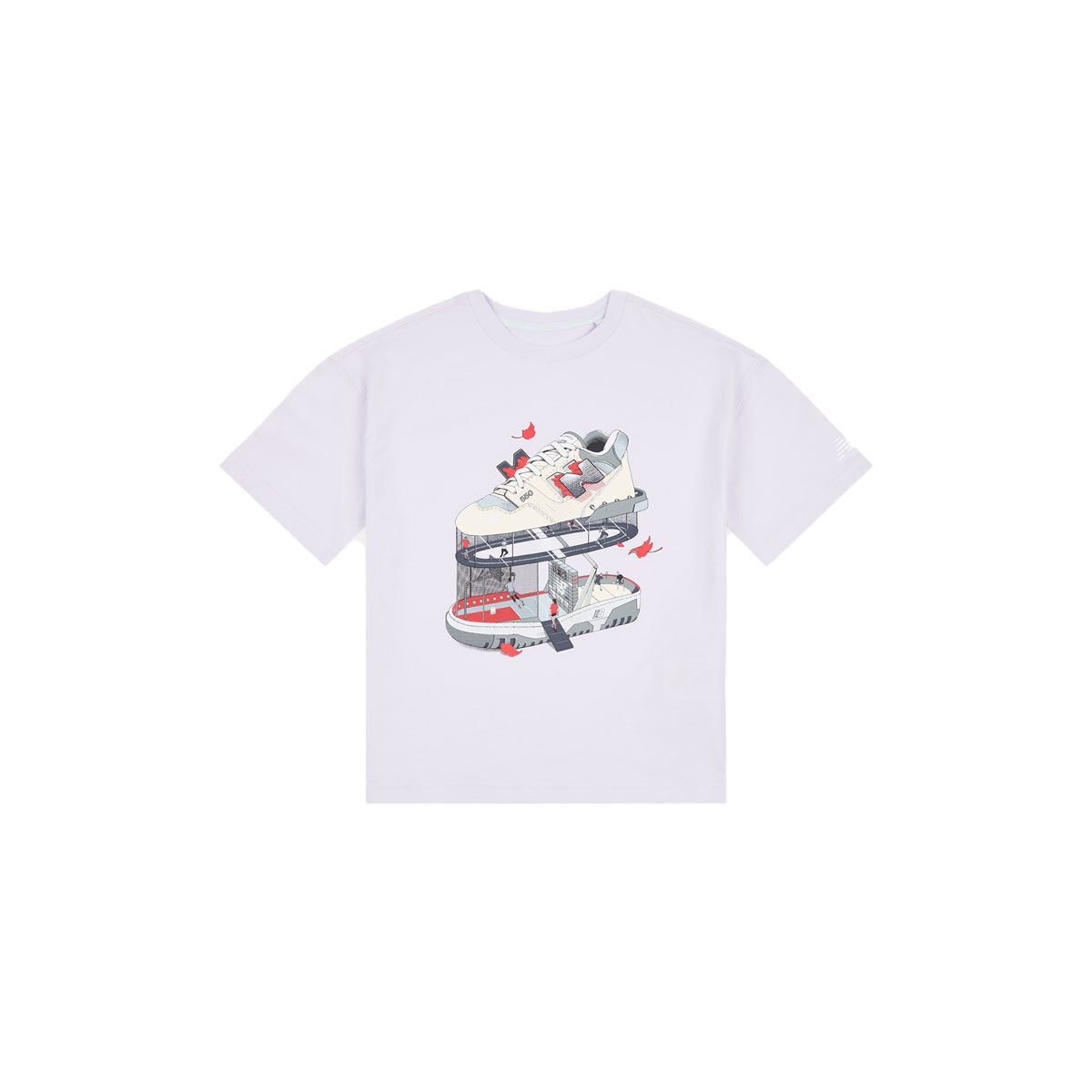 New Balance Junior Fitness Centre Illustrated Graphic Tee