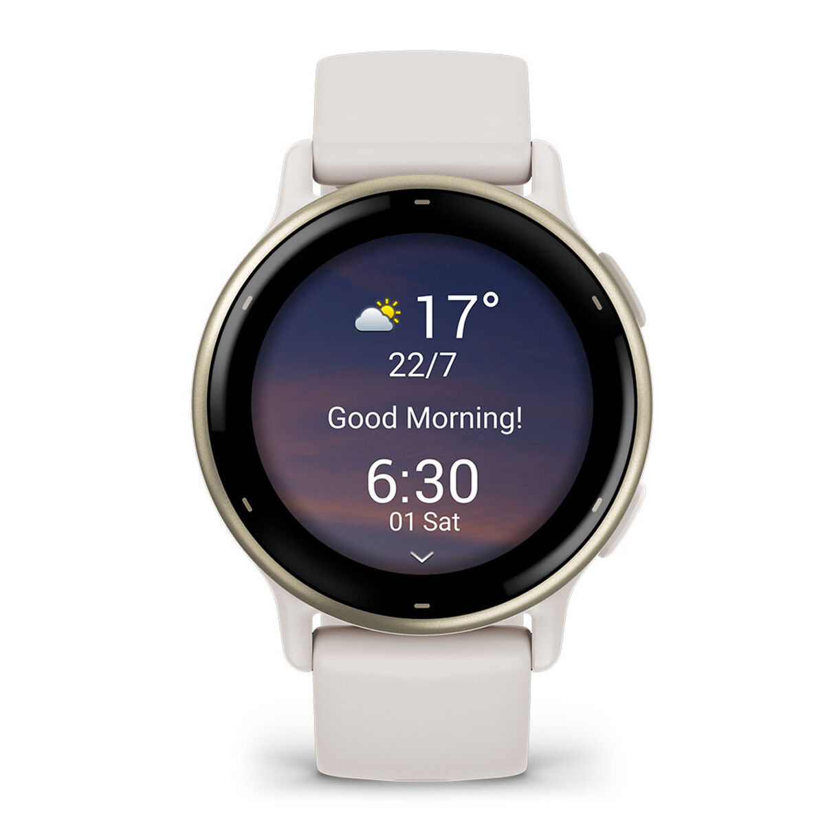 Garmin Vivoactive 5 Watch - Cream Gold