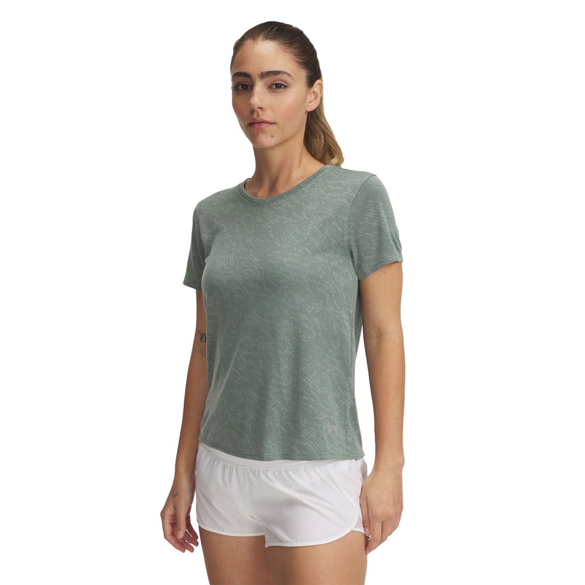 Under Armour Womens Launch Camo Running Tee