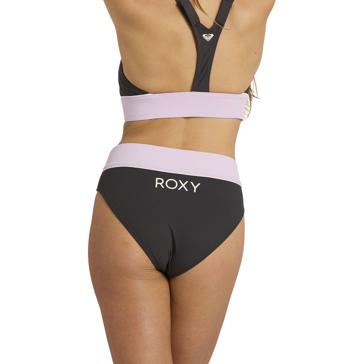 Roxy Womens Active Colour Block Bikini Bottoms