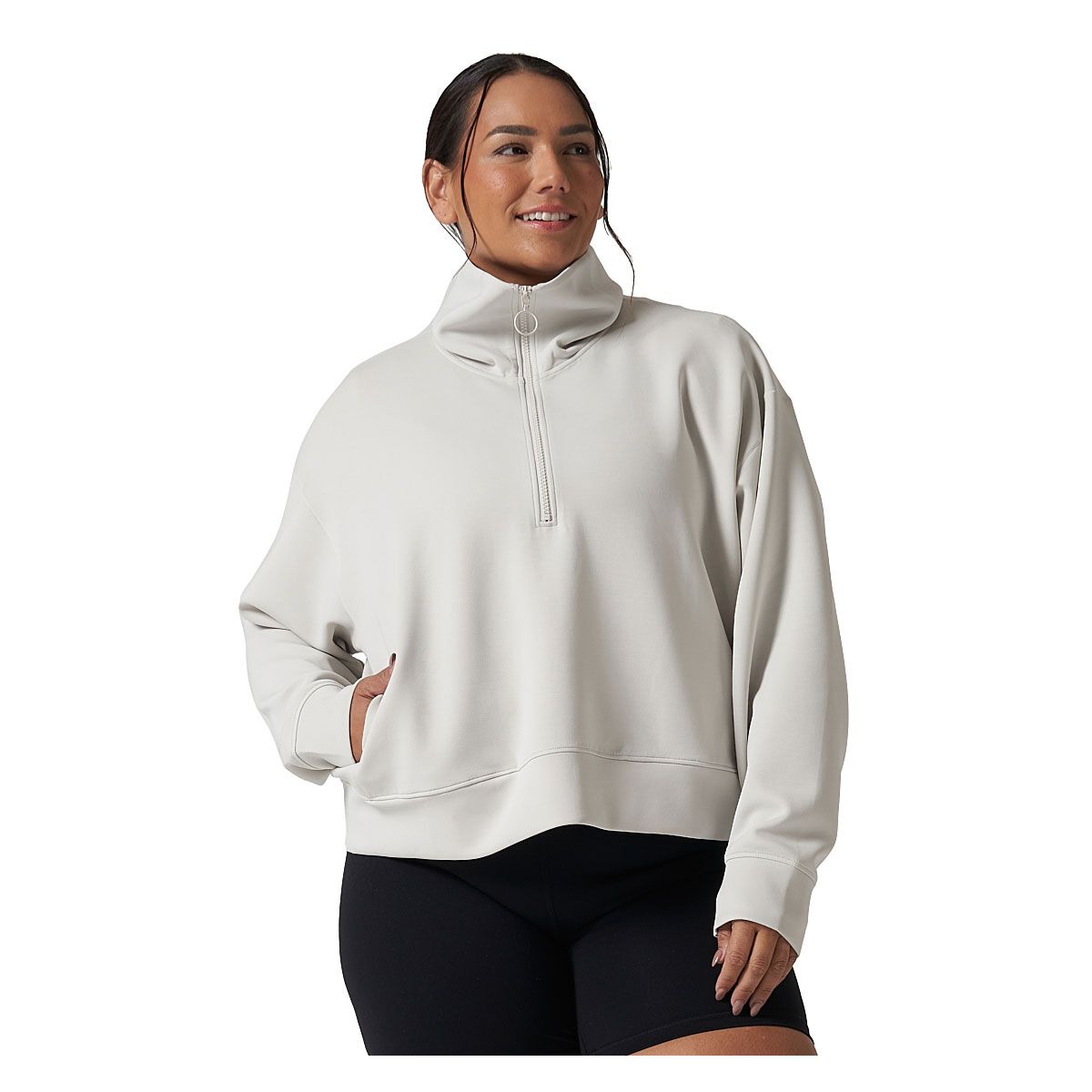 Ell/Voo Womens Suki 1/4 Zip Pullover