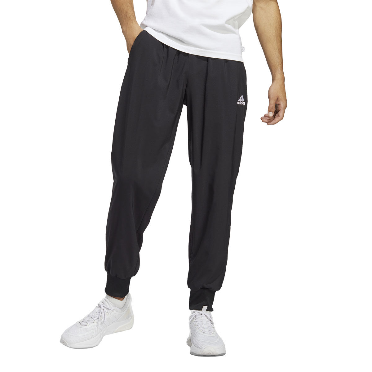 adidas Mens AEROREADY Essentials Stanford Tapered Cuff Pants