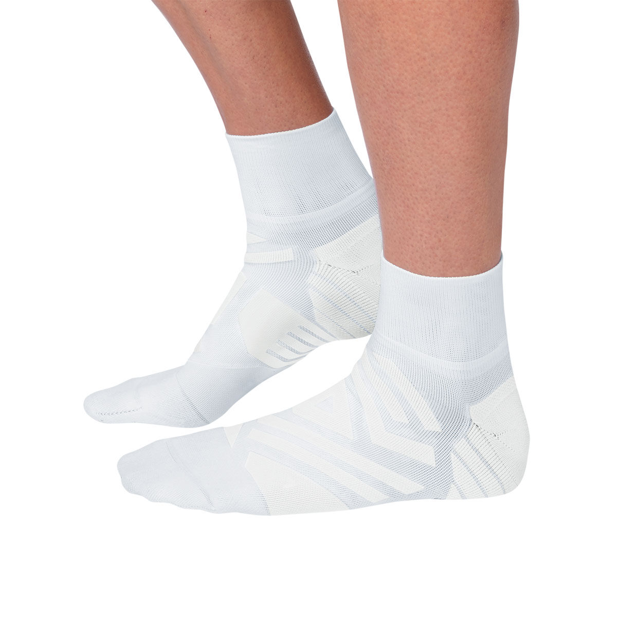 On Running Performance Mens Mid Socks White XL