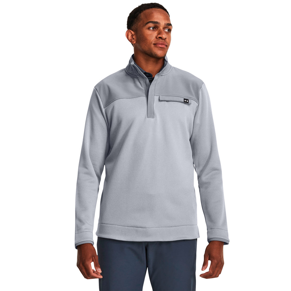 Under Armour Mens UA Storm SweaterFleece 1/2 Golf Top