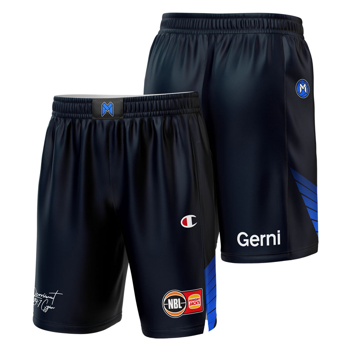 Melbourne United Mens Home 2024/25 Basketball Shorts