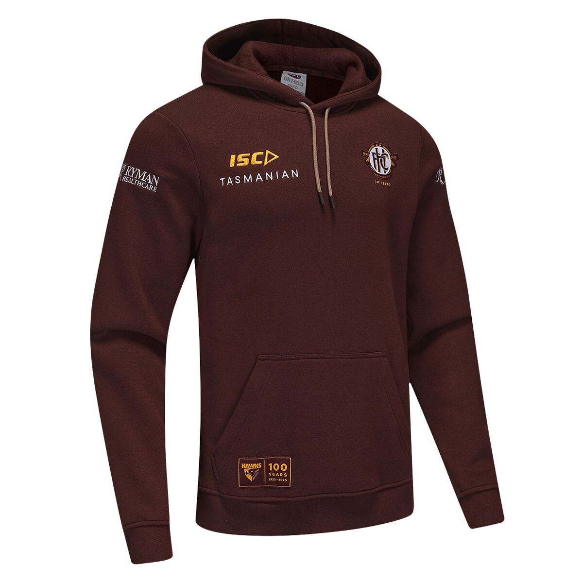 Hawthorn Hawks Mens 2025 Hoodie Brown M