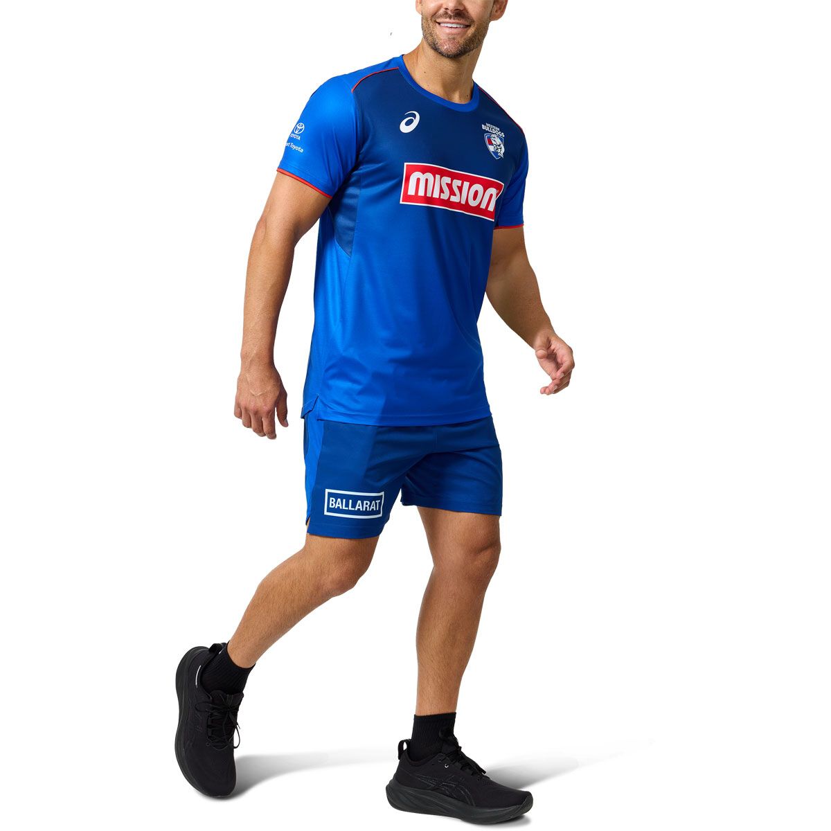 Western Bulldogs Mens 2025 Training Tee