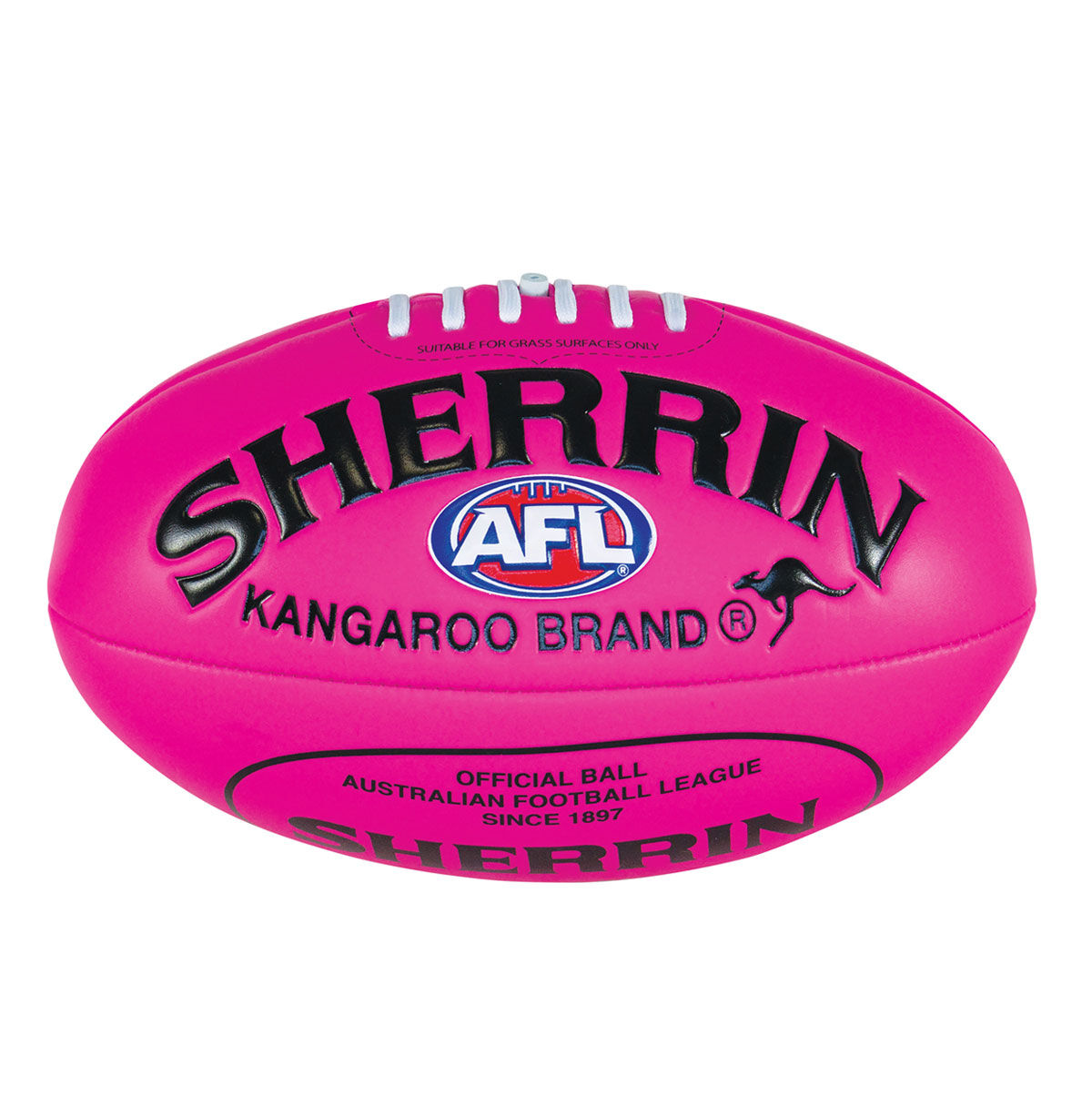 Sherrin AFL Super Soft Ball Pink 3