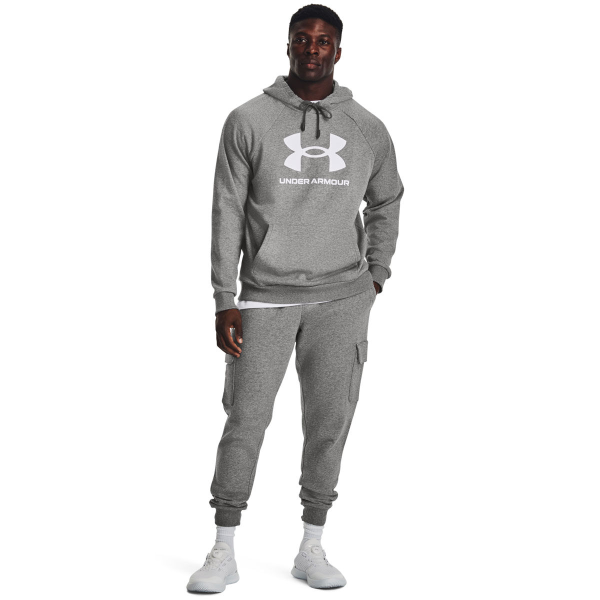 Under Armour Mens Rival Fleece Big Logo Hoodie