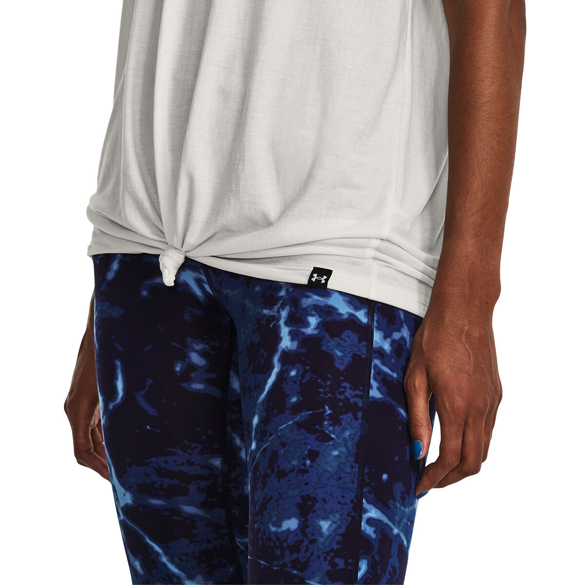 Under Armour Womens Project Rock Completer Deep V Tee