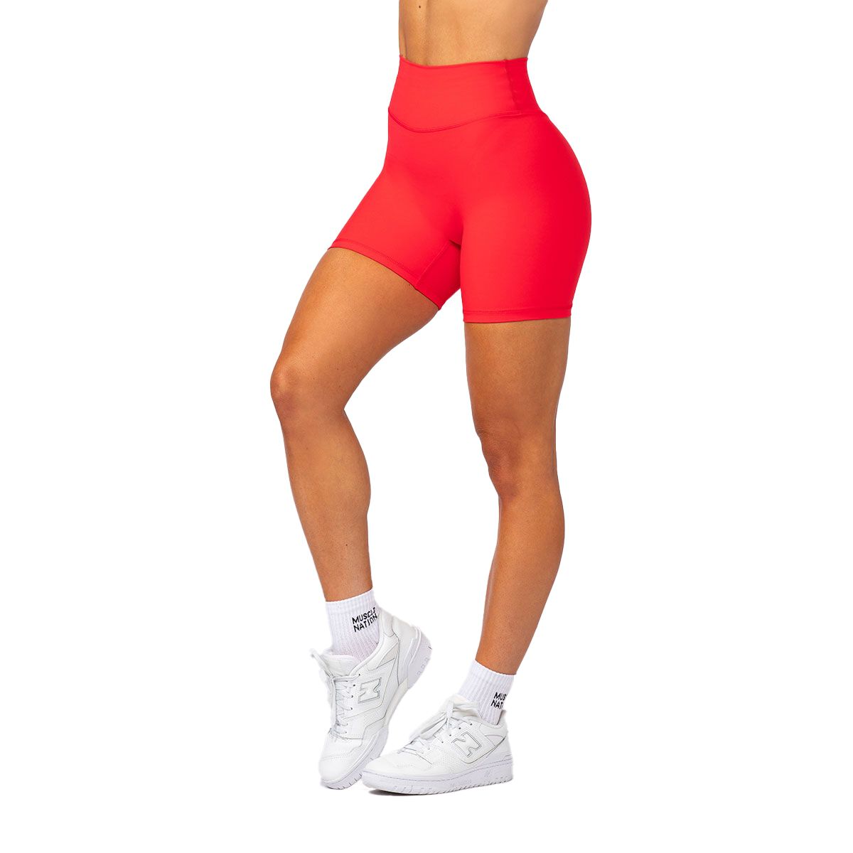 Muscle Nation Womens Liberty Zero Rise Bike Shorts