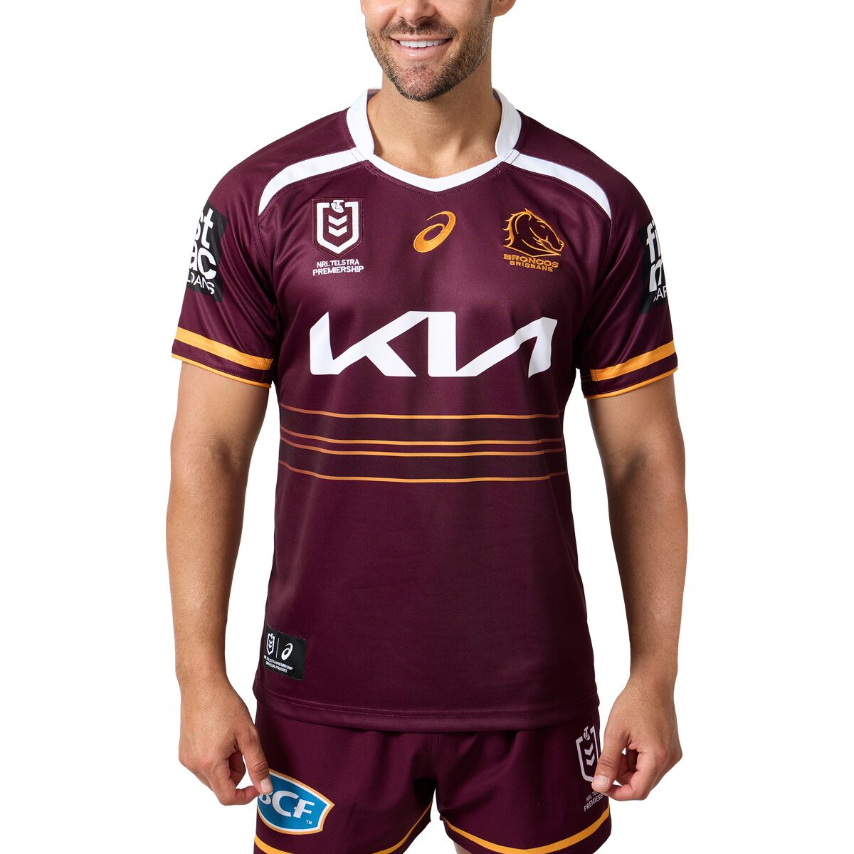 Brisbane Broncos 2025 Mens Home Jersey