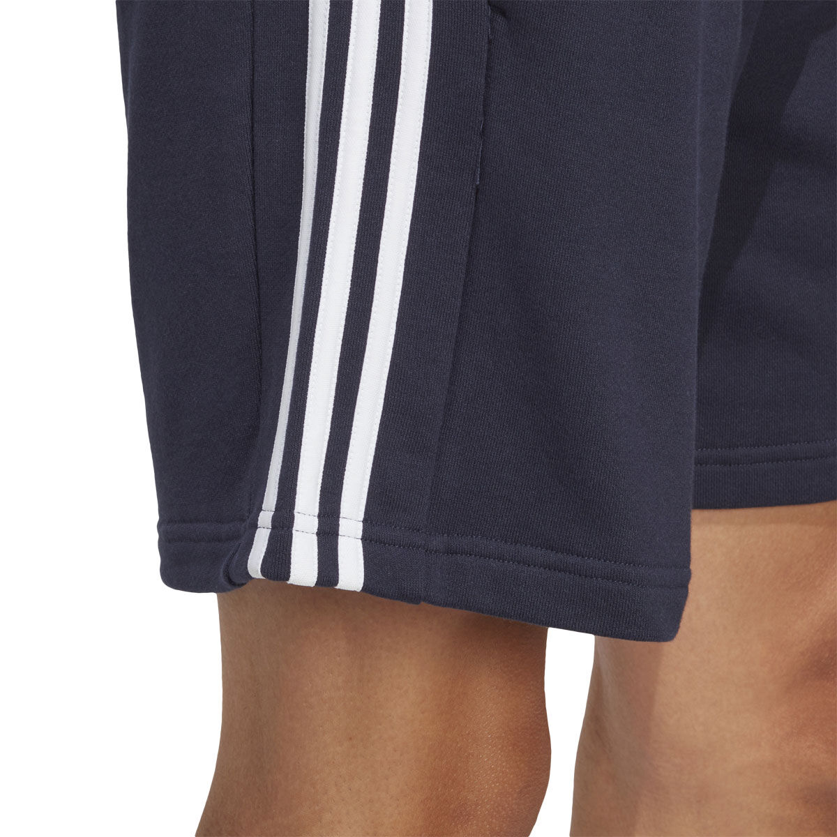 adidas Mens Essentials 3-Stripes French Terry Shorts