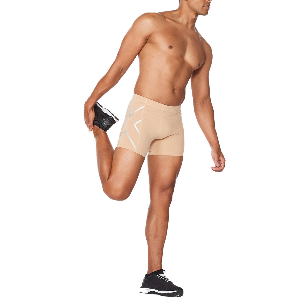 2XU Mens Compression Half Shorts