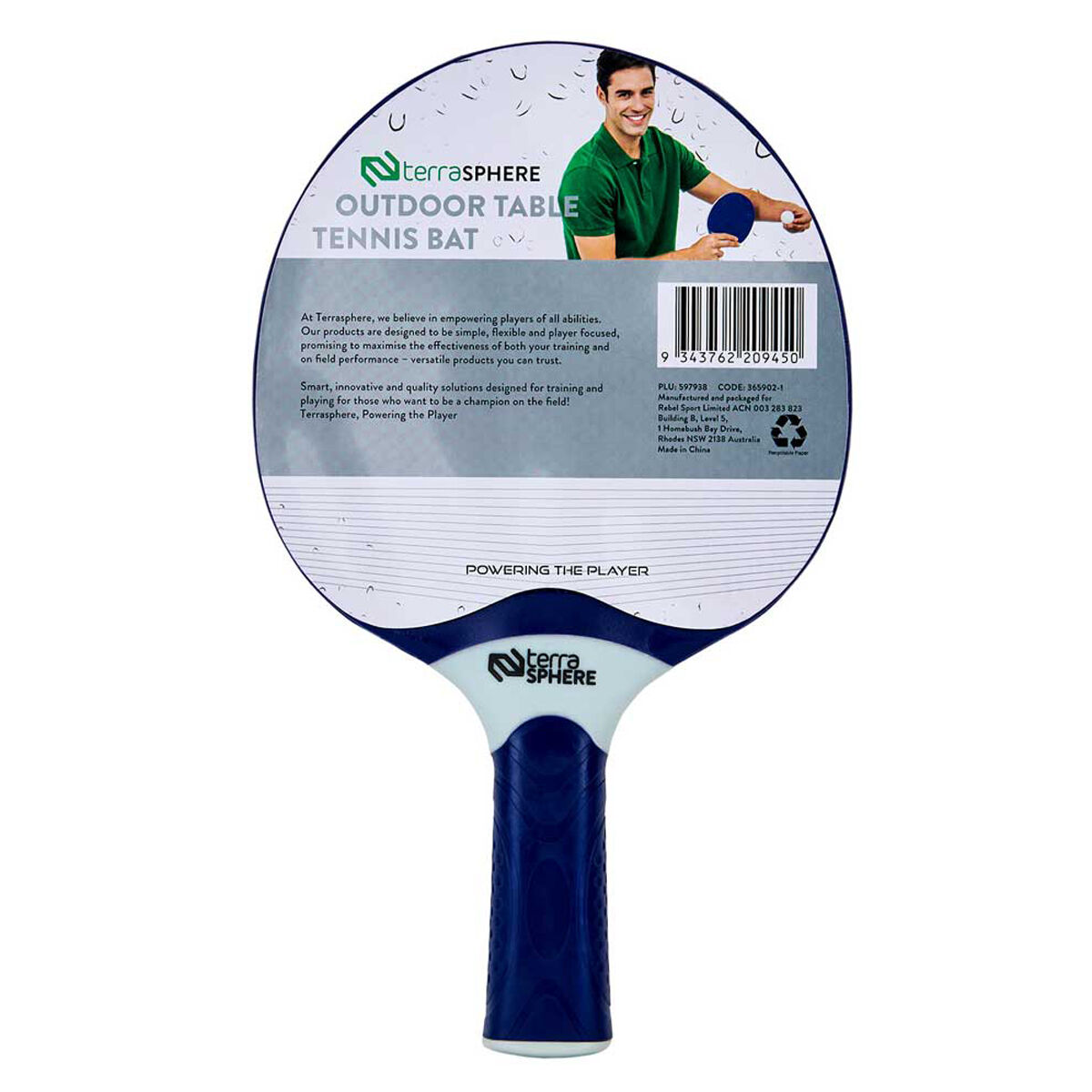 Terrasphere Outdoor Table Tennis Bat