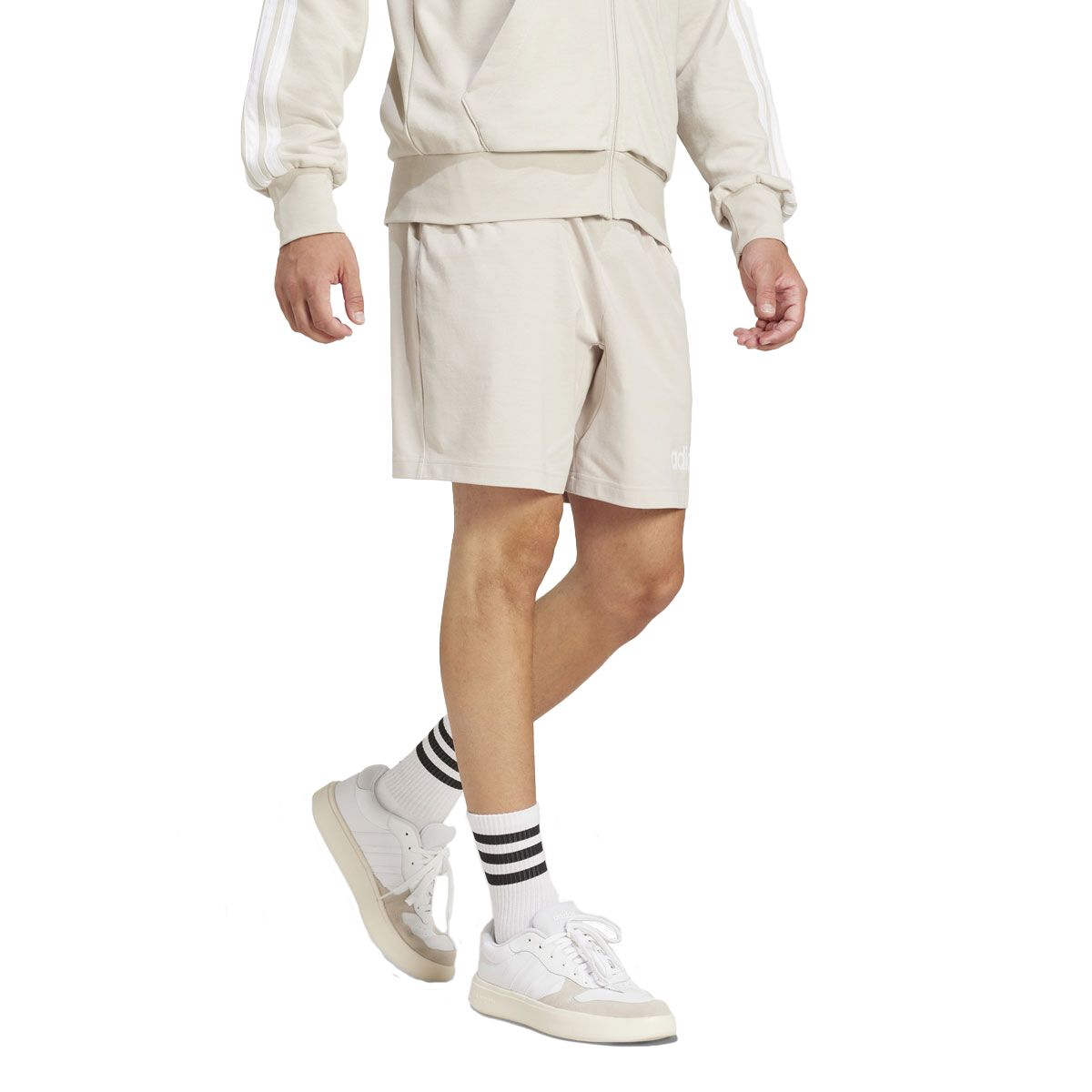 adidas Mens Essentials Linear Single Jersey Shorts
