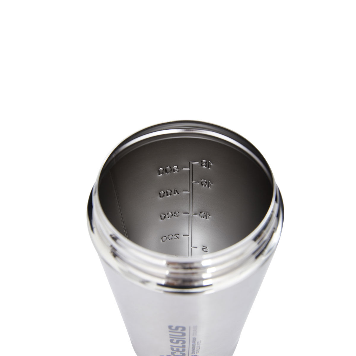 Celsius Stainless Steel 600ml Shaker Bottle