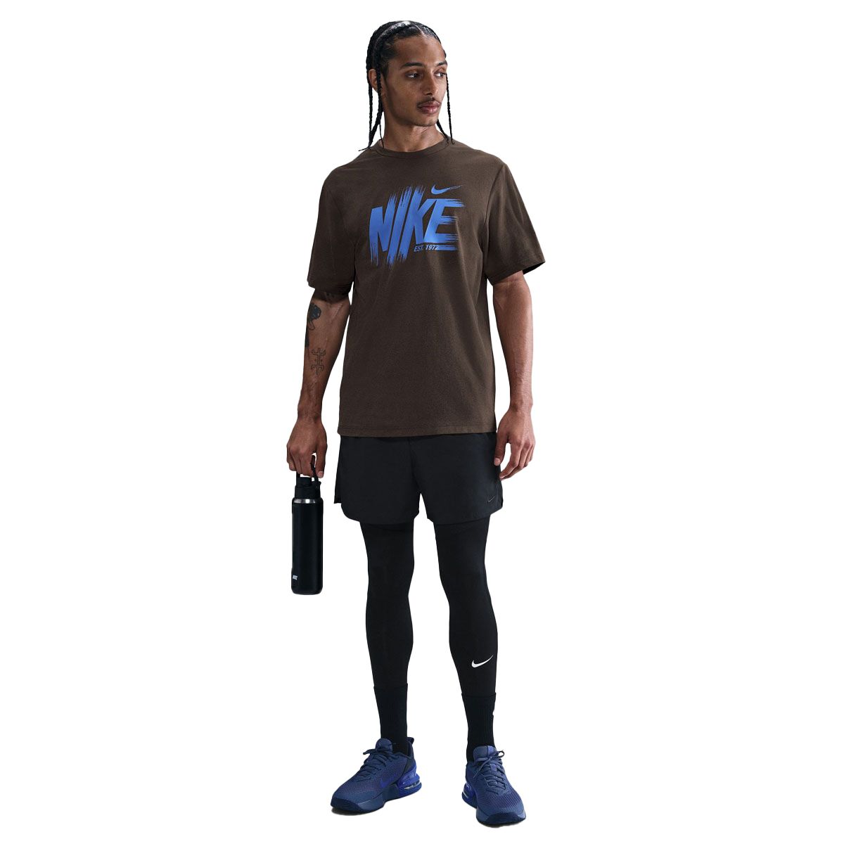 Nike Mens Hyverse Dri-FIT UV Versatile Graphic Training Tee