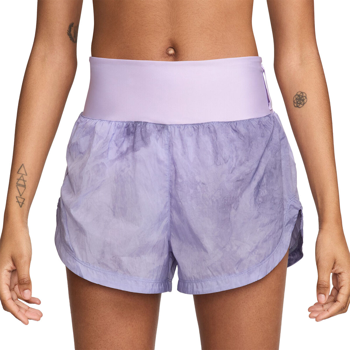 Nike Womens Trail Repel Mid Rise 3 Inch Running Shorts