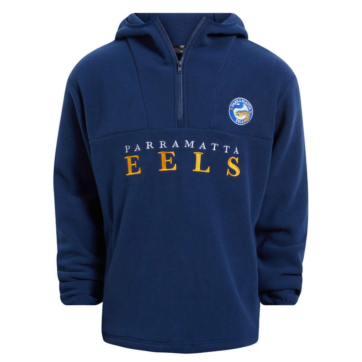 Parramatta Eels Mens Quarter-Zip Polar Fleece