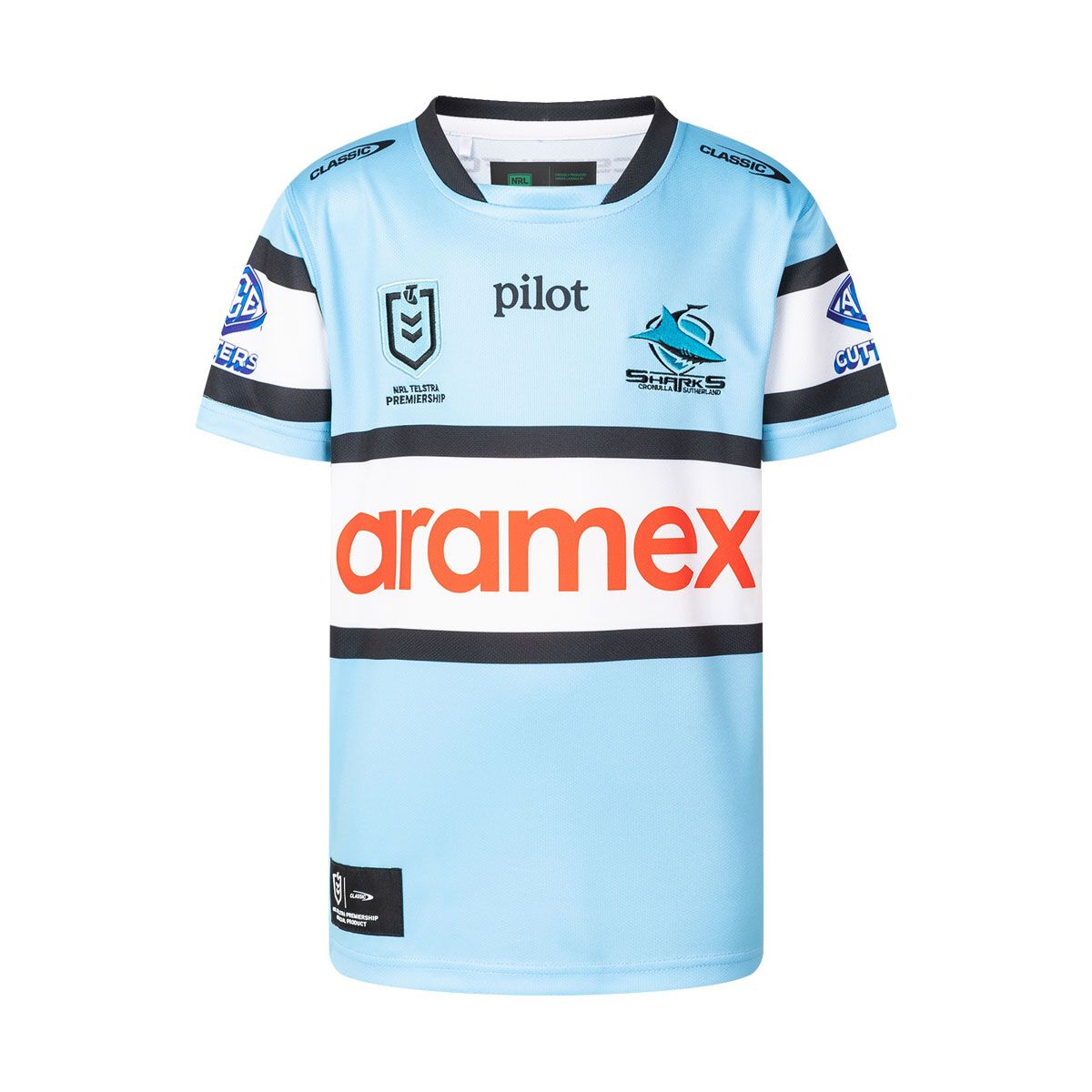 Cronulla-Sutherland Sharks 2025 Kids Home Jersey