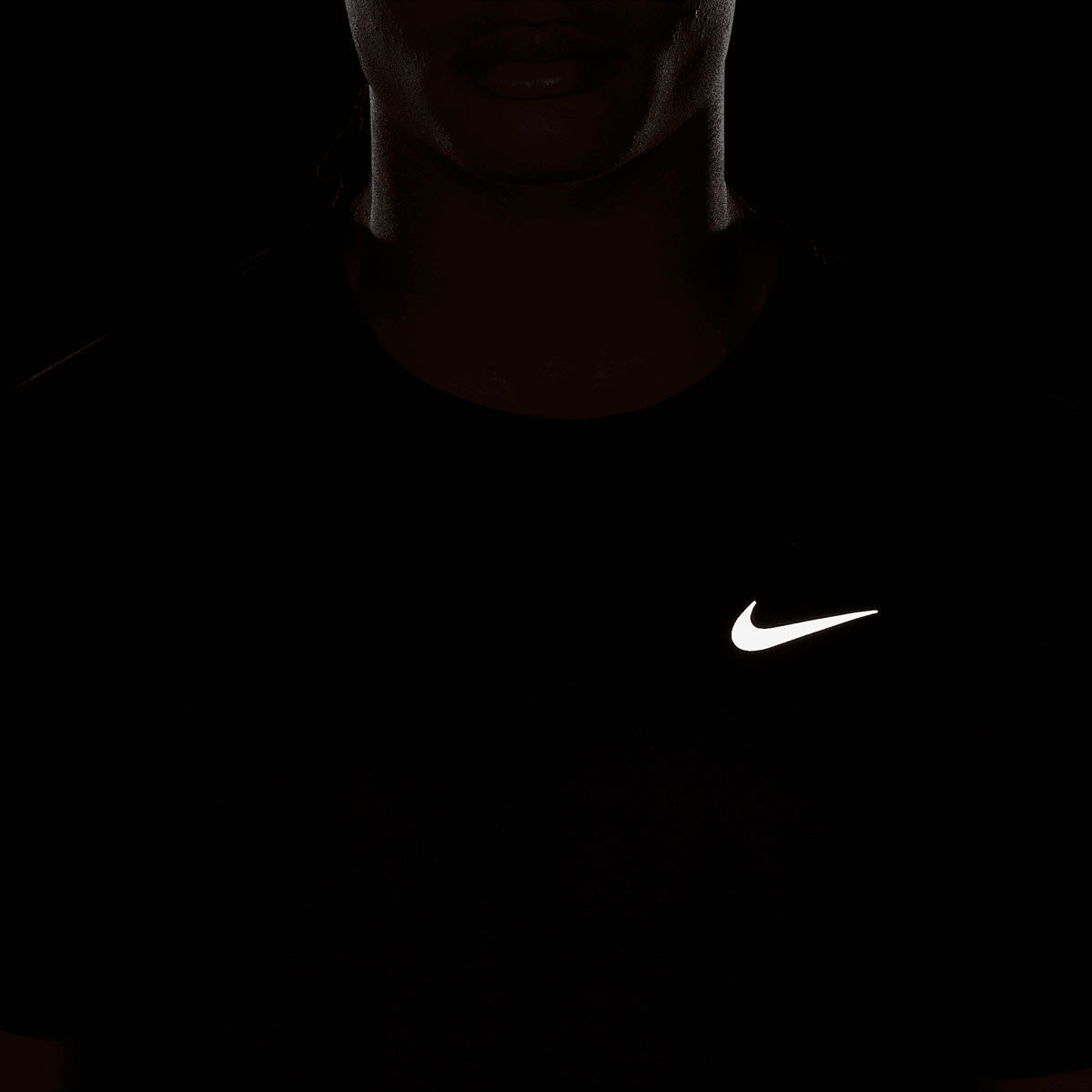 Nike Mens Dri-FIT Miler UV Running Tee