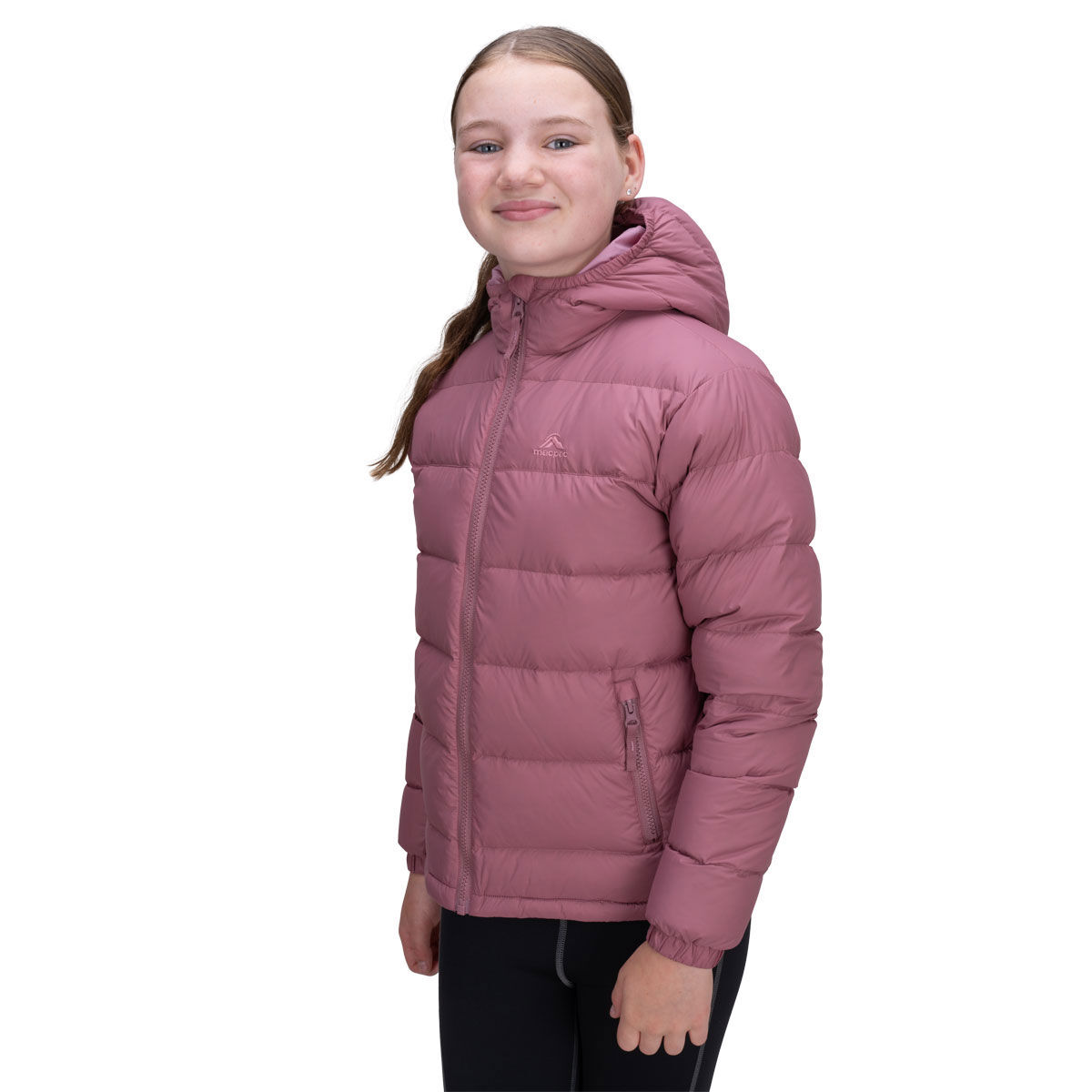 macpac Junior Halo Hooded Down Jacket