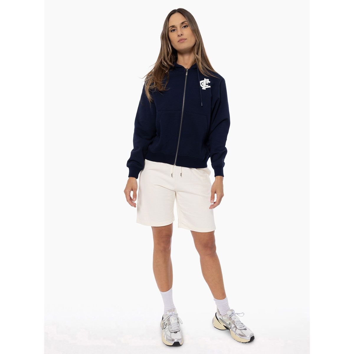 Carlton Blues Womens Zip Core Hoodie