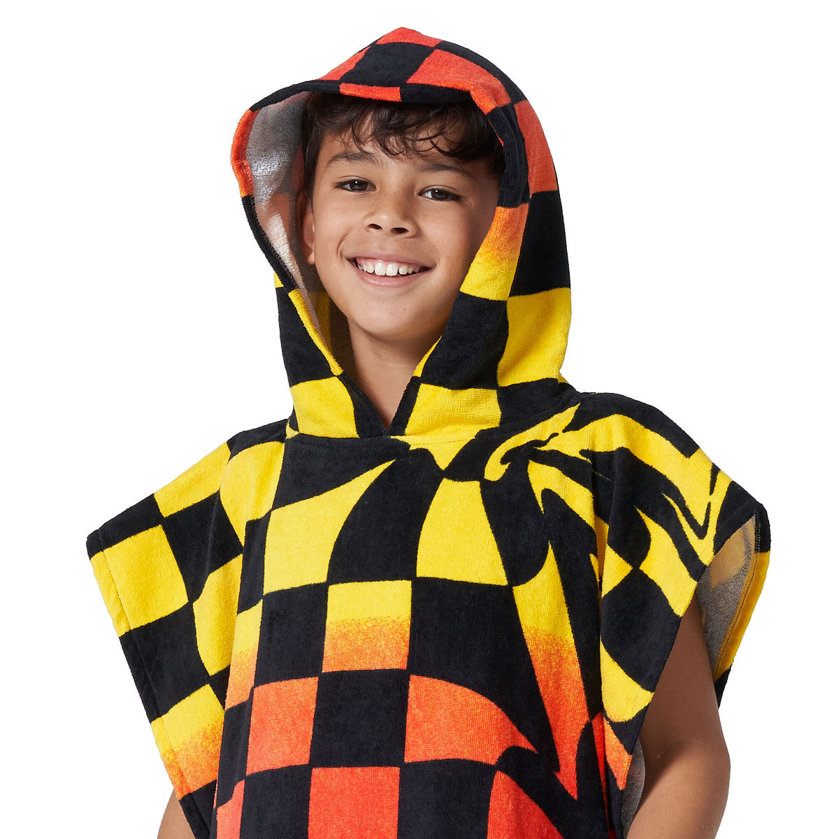 Tahwalhi Boys Psychedelic Palm Hooded Towel
