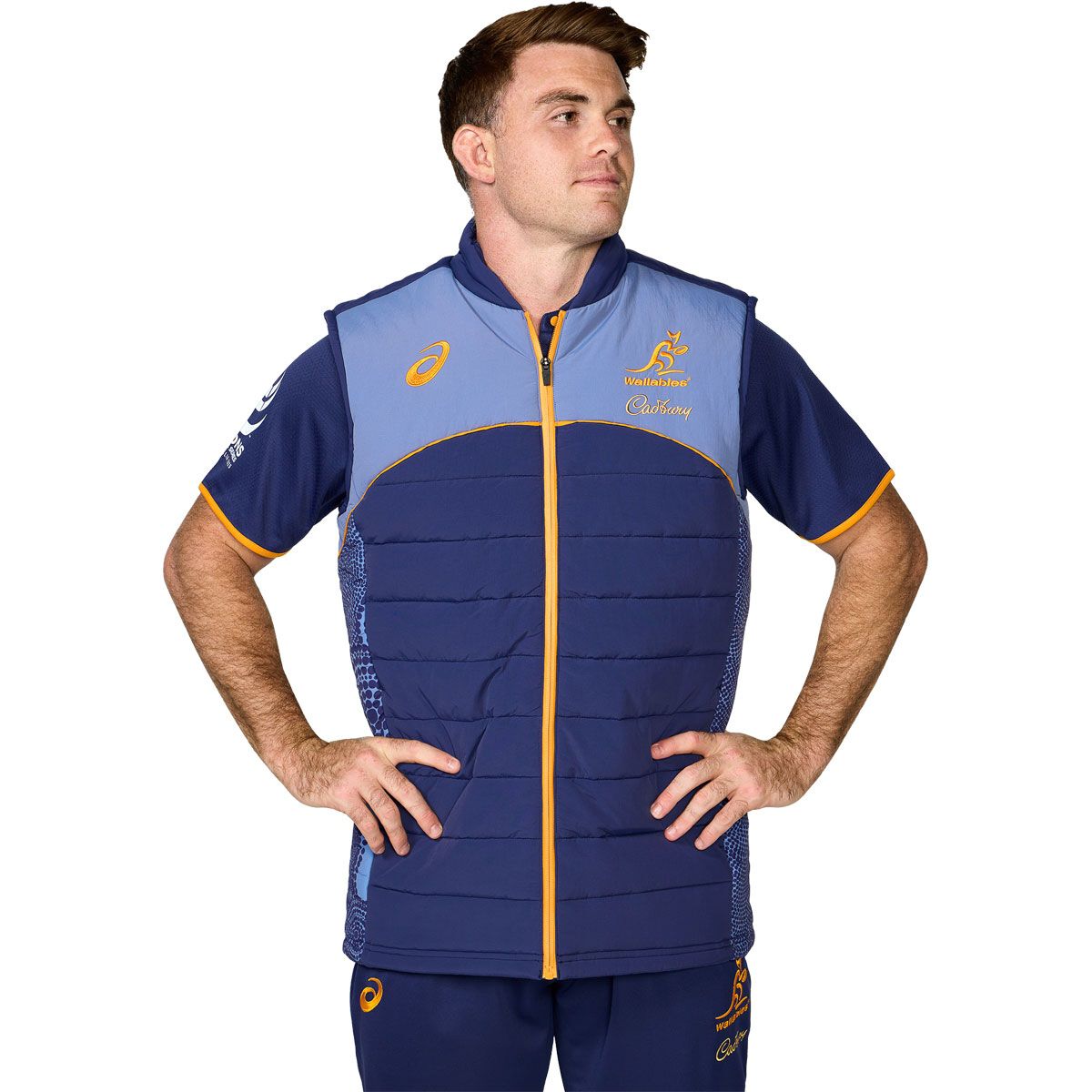 Wallabies Lions Tour Mens 2025 Puffer Vest