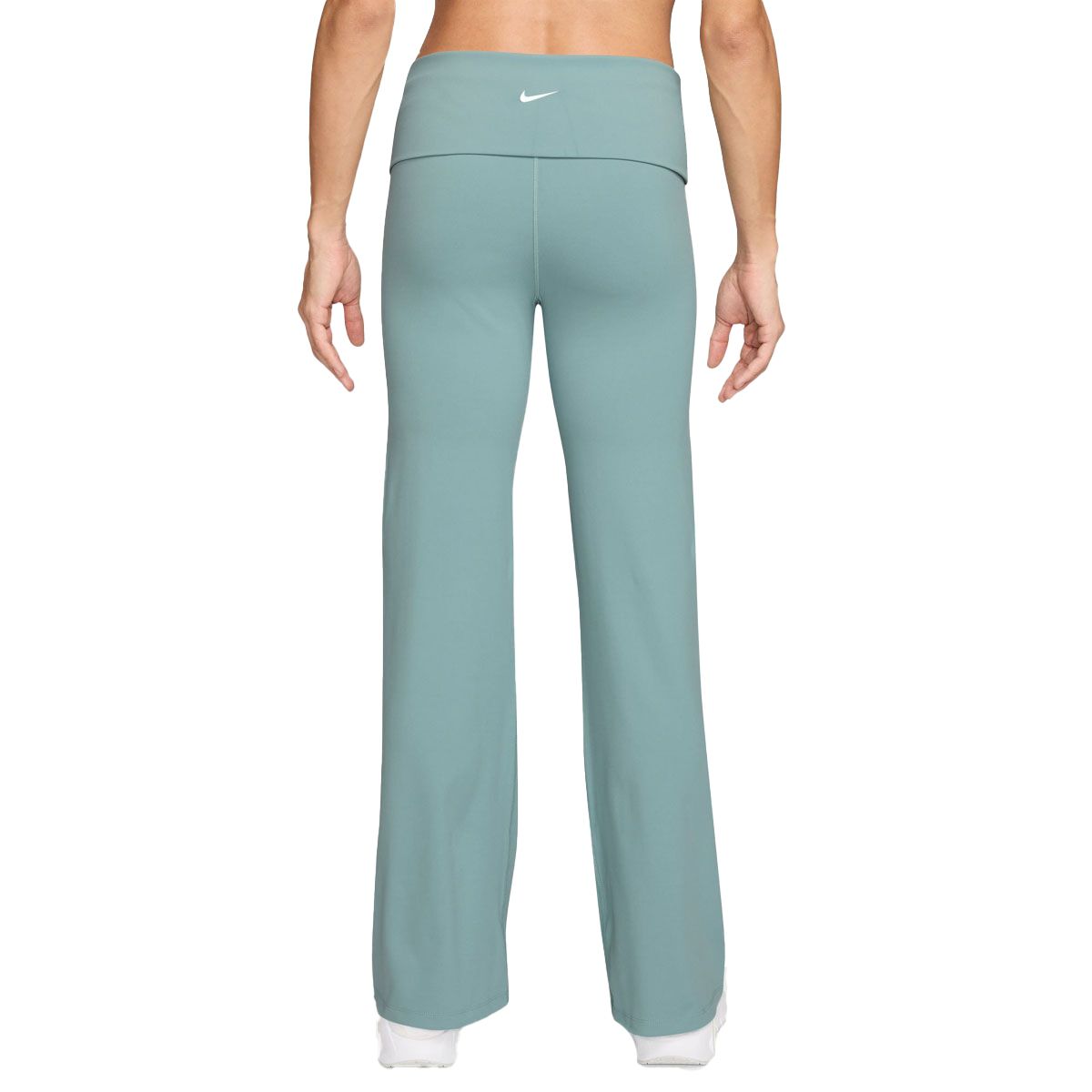 Nike Womens One Dri-FIT High Rise Foldover Bootcut Pants