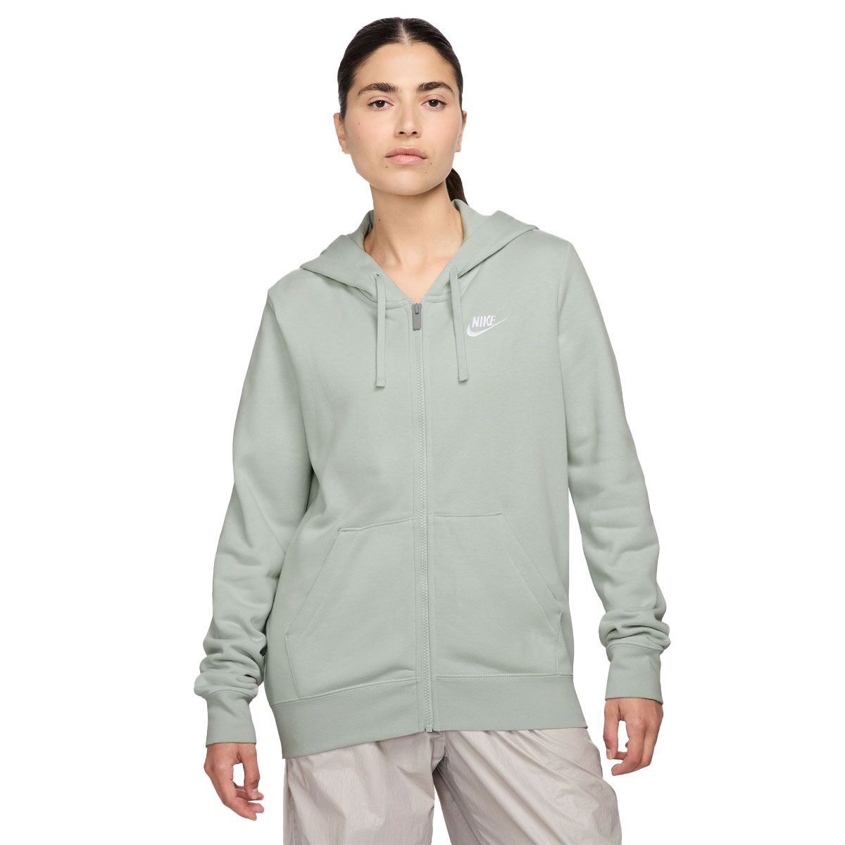 Nike Womens Sportswear Club Fleece Full Zip Hoodie