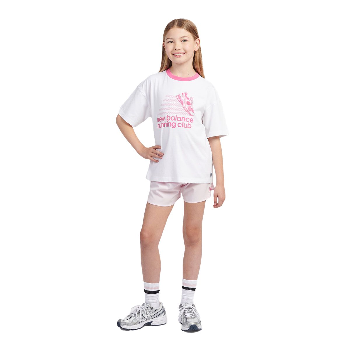 New Balance Junior Running Club Graphic Tee