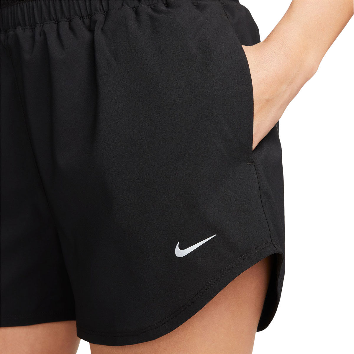 Nike Womens One Dri-FIT Ultra High Rise 3 Inch Training Shorts