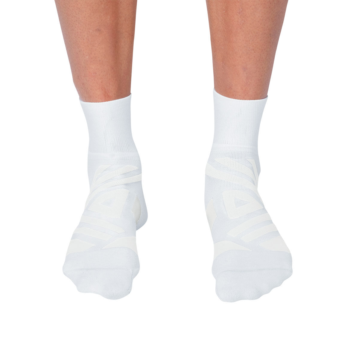On Running Performance Mens Mid Socks White XL