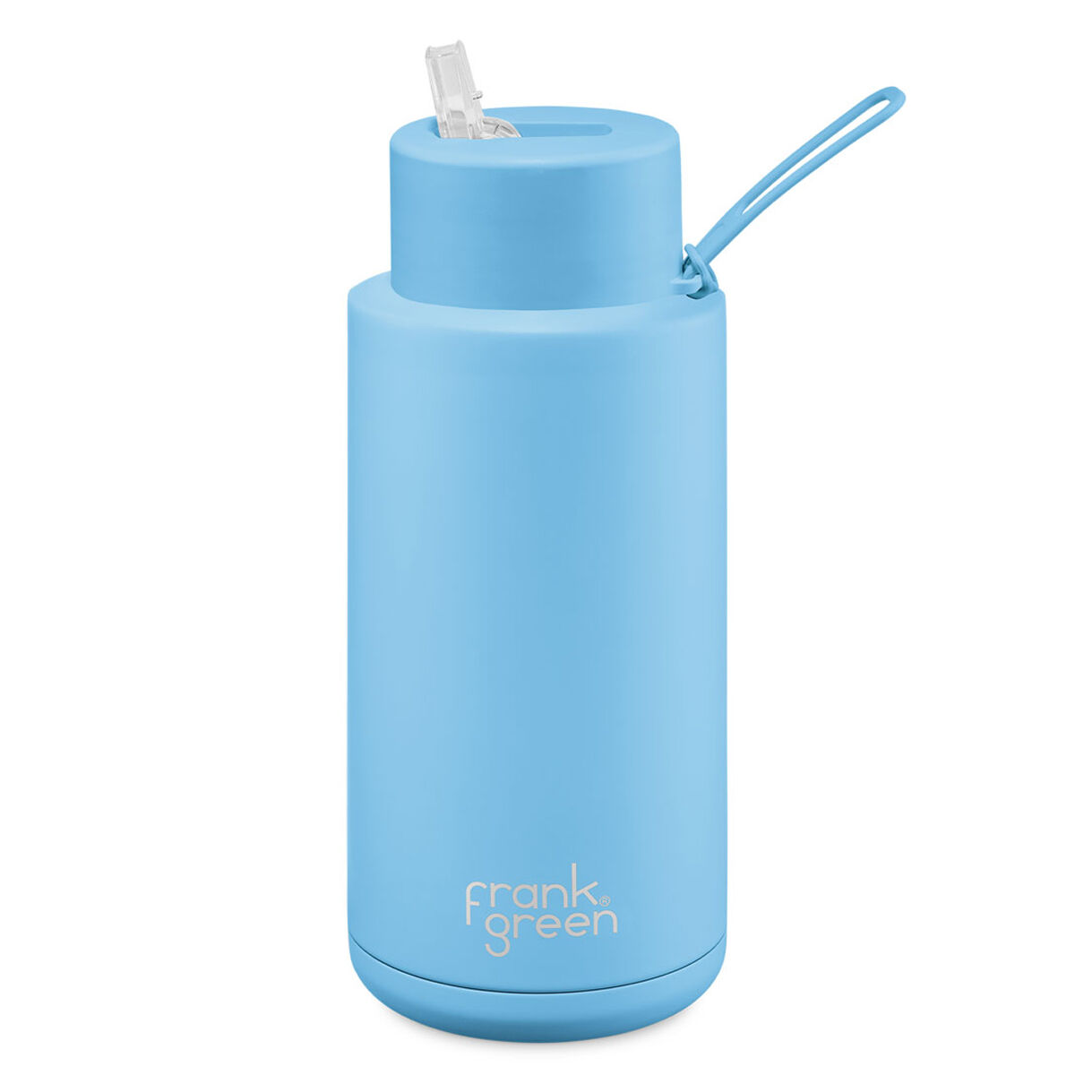 Frank Green Reusable 1L/34oz Water Bottle - Sky