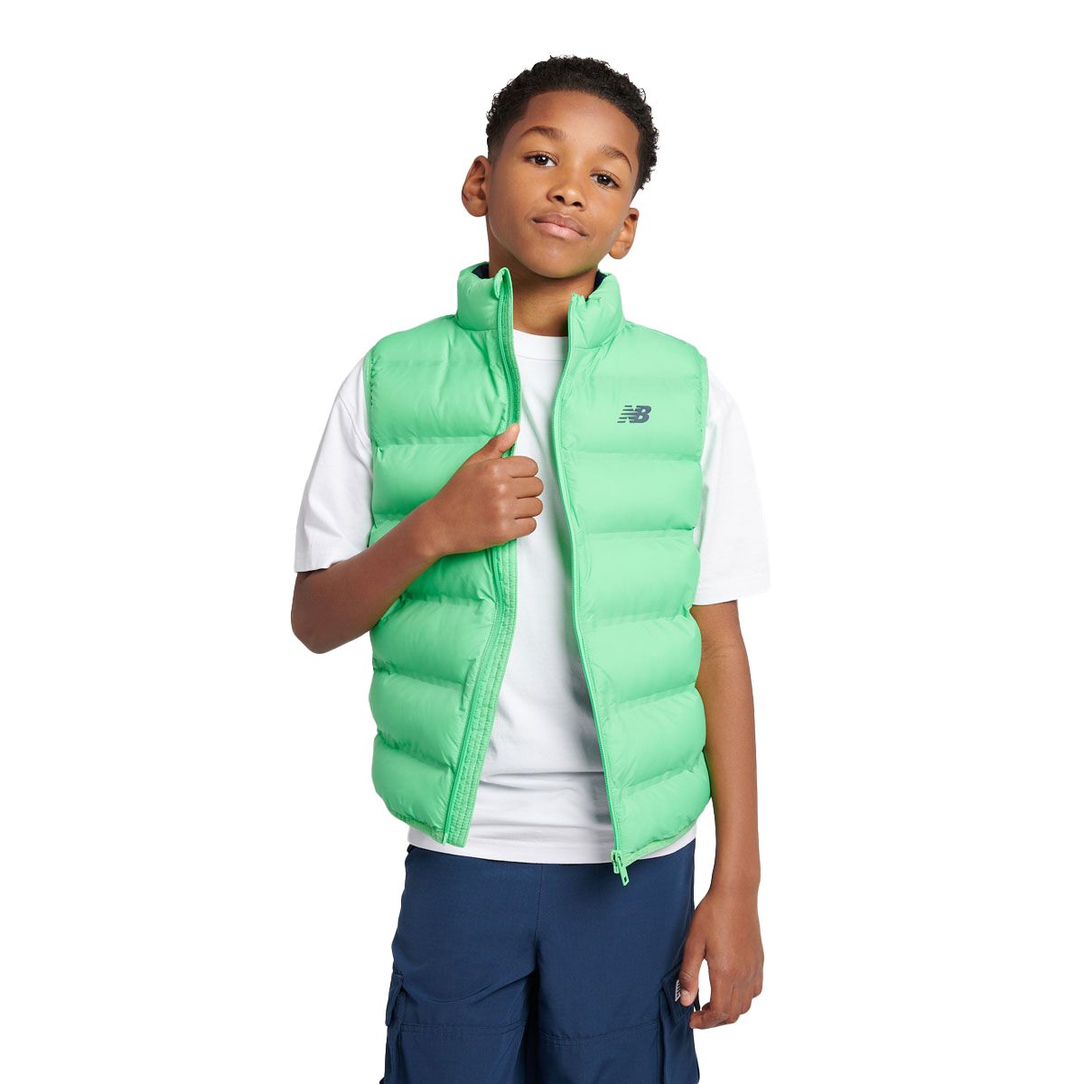 New Balance Junior Bond Quilted Gilet Vest