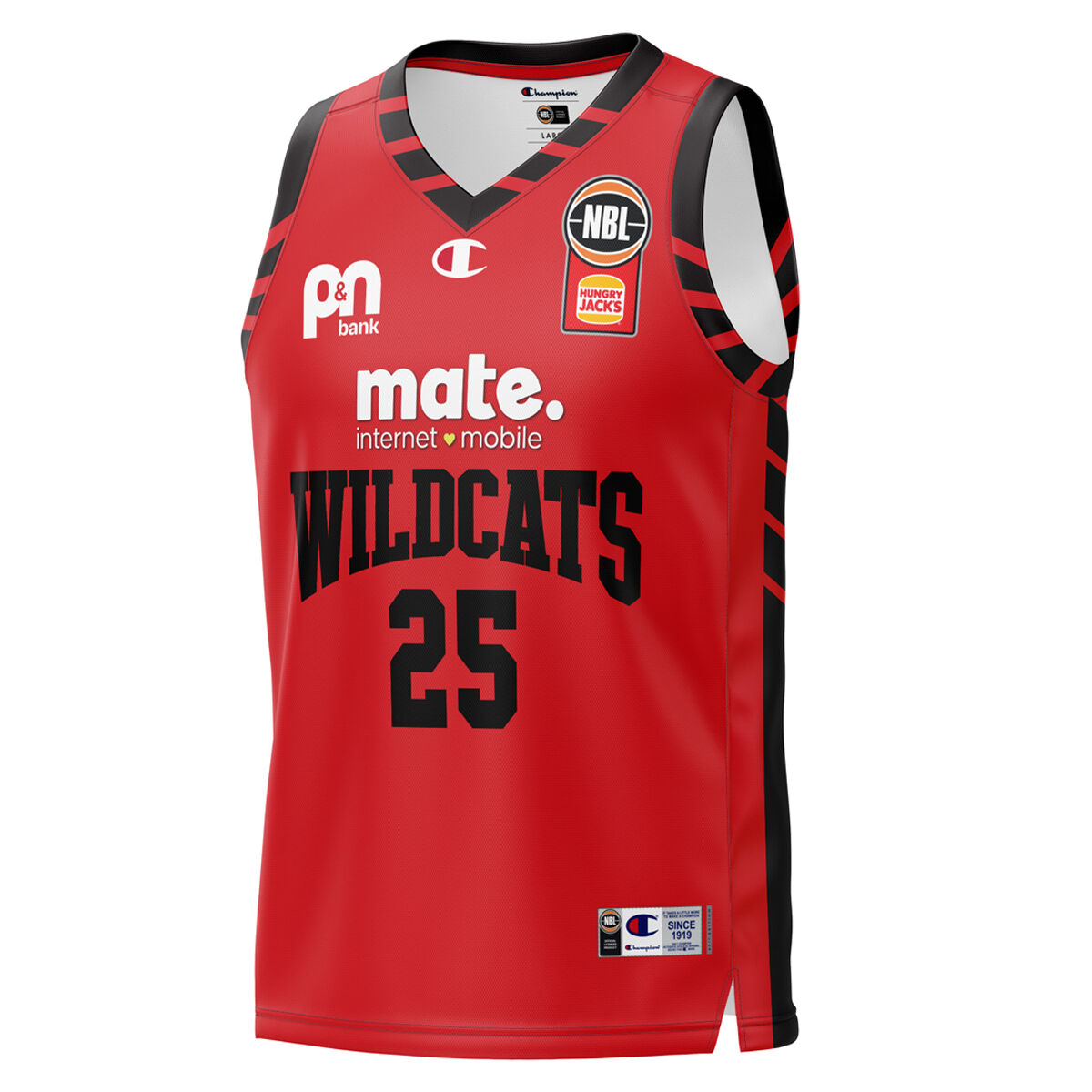 Perth Wildcats Kids Keanu Pinder 2024 Hoopsfest Basketball Jersey
