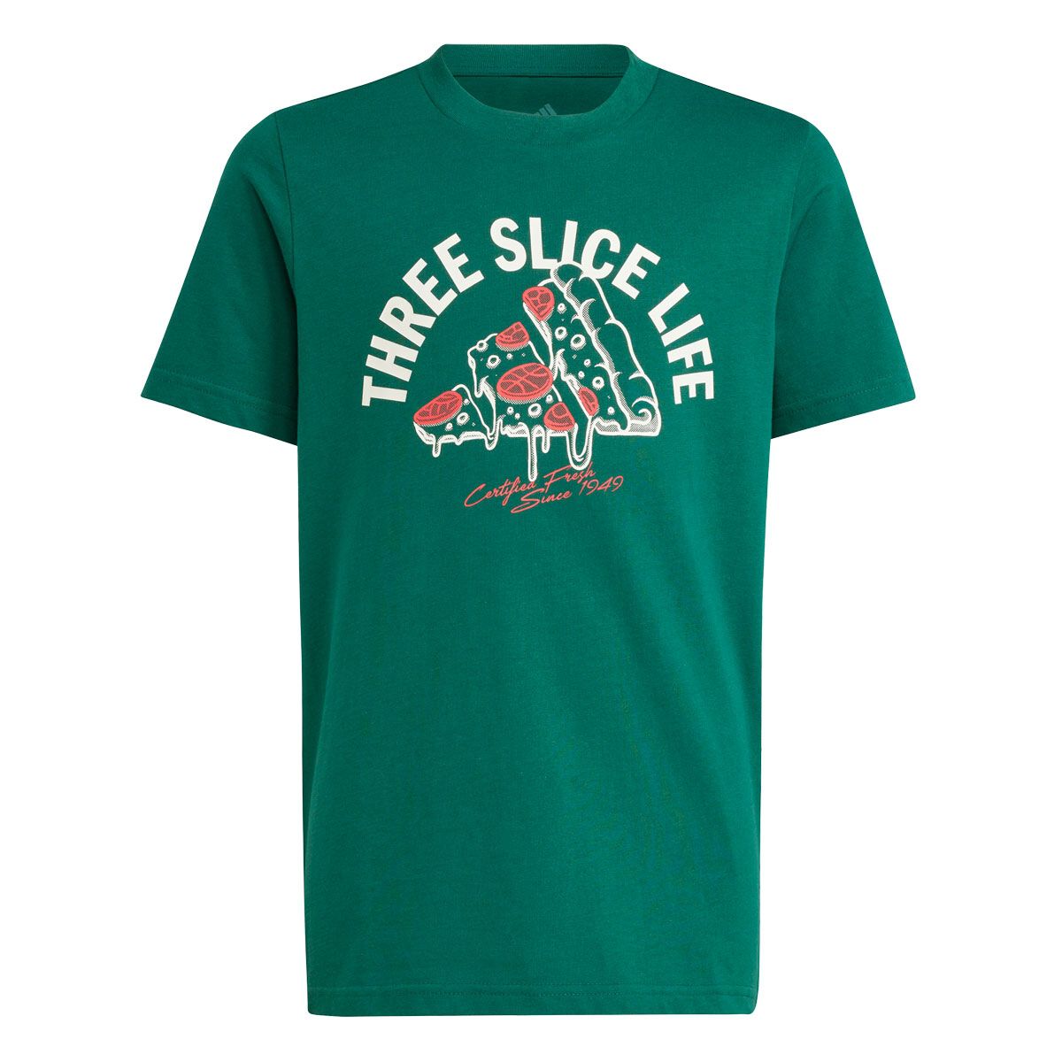 adidas Junior Lounge Pizza Graphic Tee