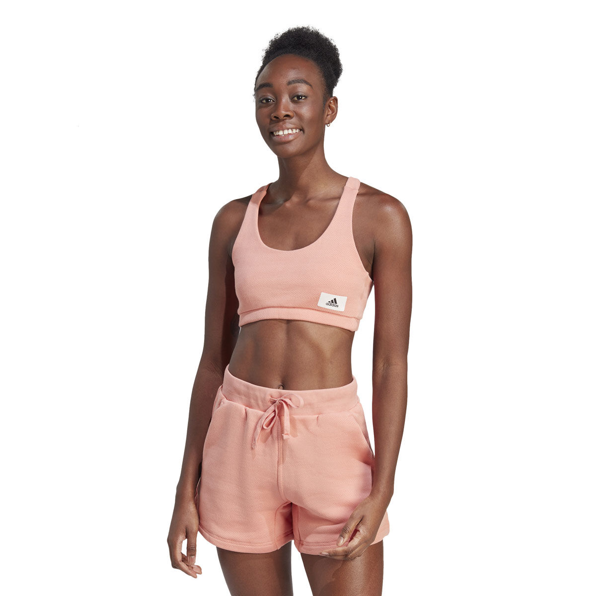 adidas Womens Lounge French Terry Bra